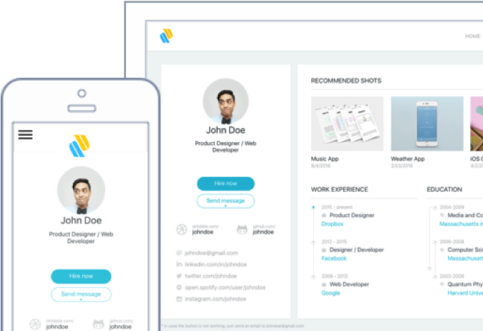 PDF Concierge on desktop and mobile